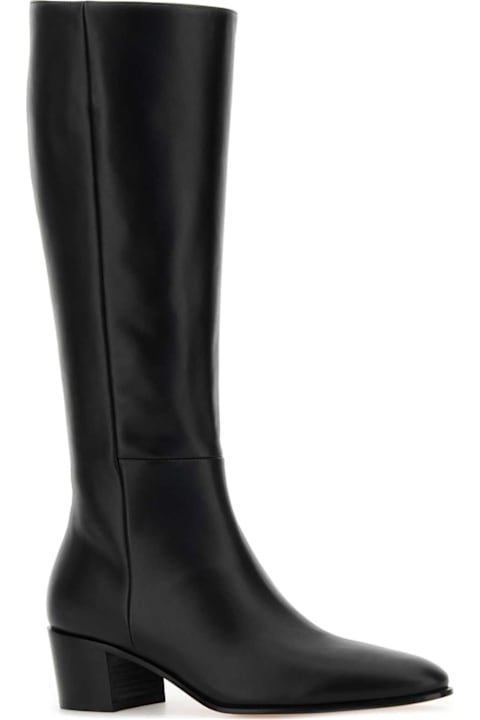 Homeware Gianvito Rossi Black Leather Boots