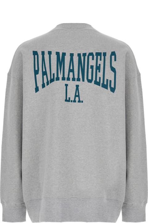 Palm Angels for Men Palm Angels Logo Printed Crewneck Sweatshirt