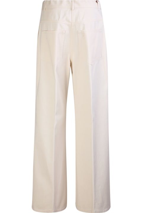 Pants & Shorts for Women Moncler Cotton Trousers