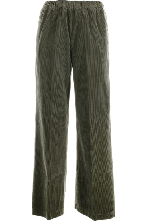 Aspesi Pants & Shorts for Women Aspesi Military Green Women's Trousers