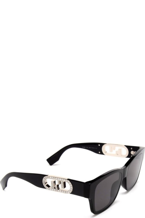 Accessories for Men Fendi Eyewear Rectangle Frame Sunglasses
