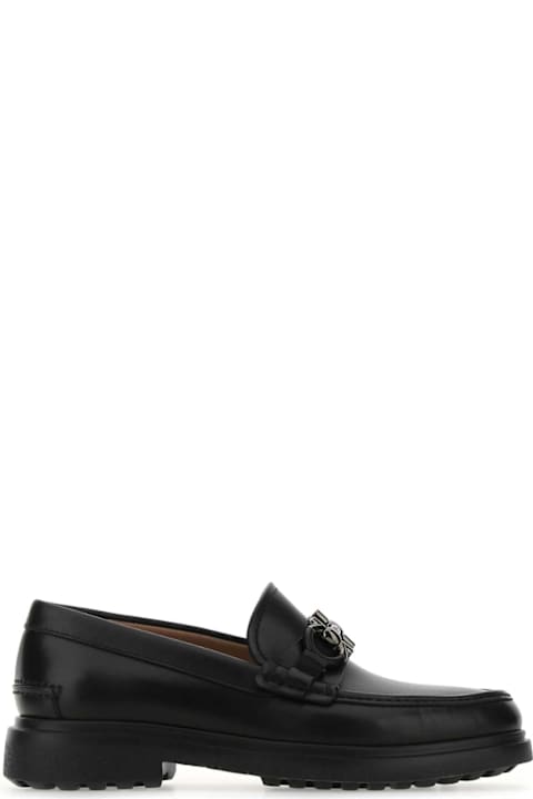 Ferragamo for Men Ferragamo Black Leather Loafers