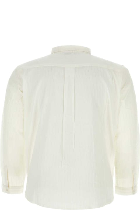 Gimaguas Shirts for Men Gimaguas White Cotton Oversize Beau Shirt