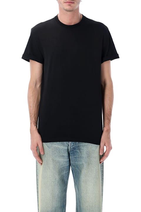 أدوات منزلية Golden Goose Golden Goose Distressed Cotton T-shirt
