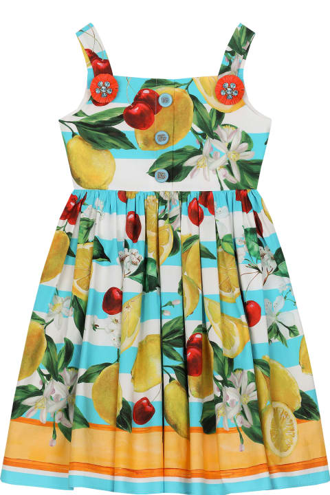 Dresses for Girls Dolce & Gabbana Dress With Print