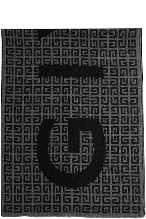 Givenchy Scarves for Men Givenchy Logo Detailed Scarf