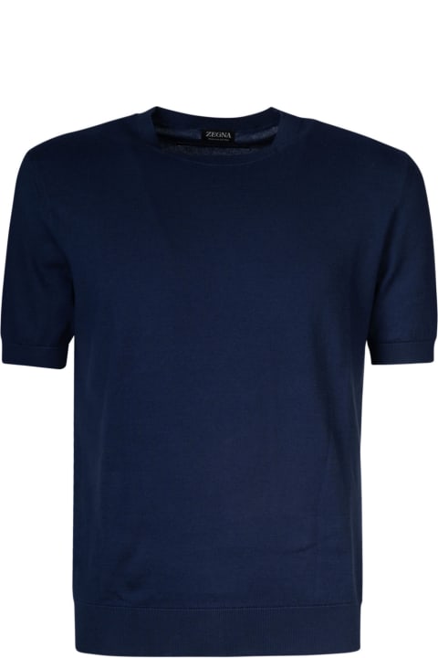 Clothing for Men Zegna Cuffed Sleeve T-shirt