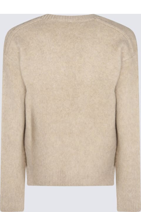 Burberry Sweaters for Men Burberry Beige Wool Knitwear