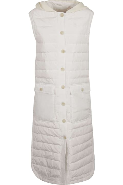 Homeware Fabiana Filippi Long Quilted Vest Vest