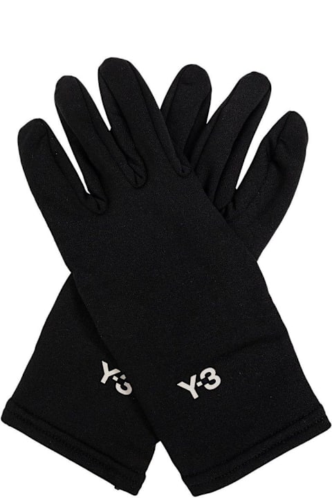 Y-3 Gloves for Men Y-3 Run Gloves