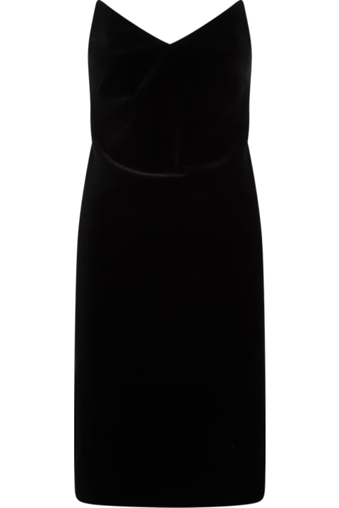 Loewe Dresses for Women Loewe Bustier Velvet Dress