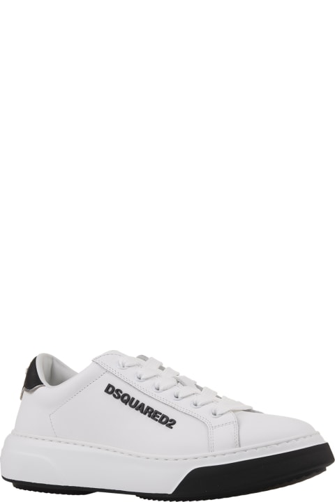 Dsquared2 Sneakers for Women Dsquared2 White Bumper Sneakers