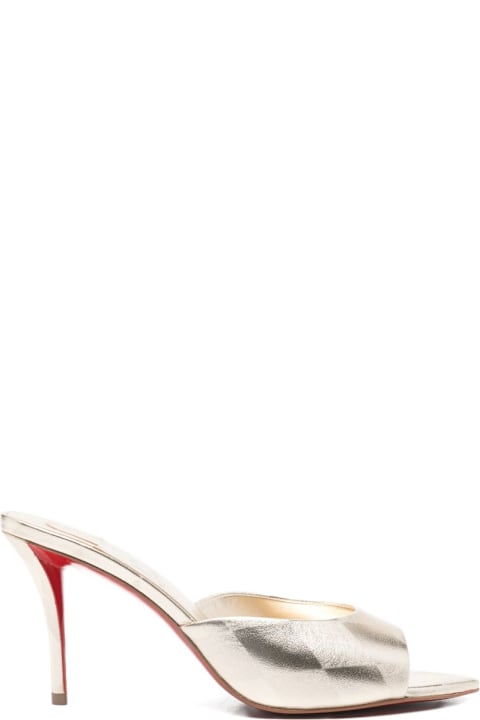 Christian Louboutin Miss Z Leather Mules