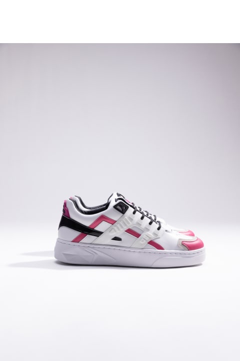 Fashion for Women Hide&Jack Low Top Sneaker - Mini Silverstone Pink White
