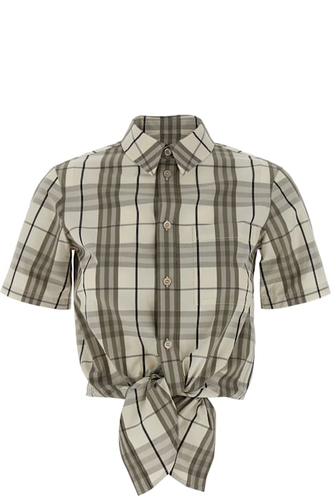 Burberry for Women Burberry Cropped Shirt