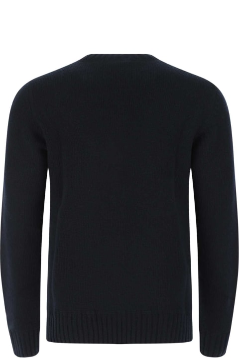 Fashion for Men Prada Midnight Blue Wool Blend Sweater