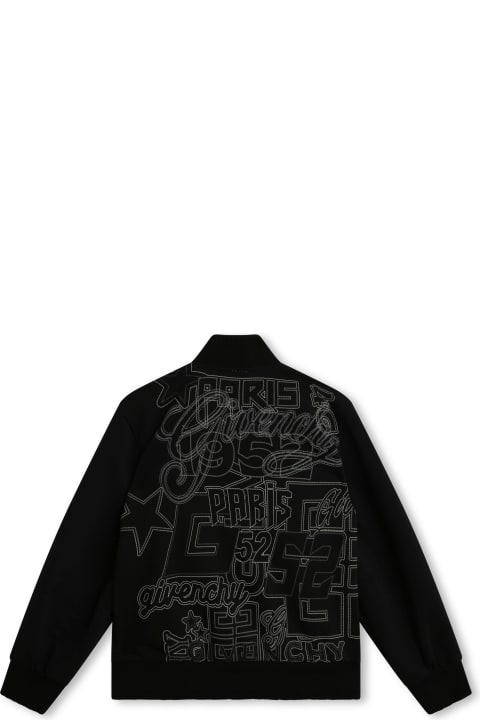 Bomber Jacket With Embroidery