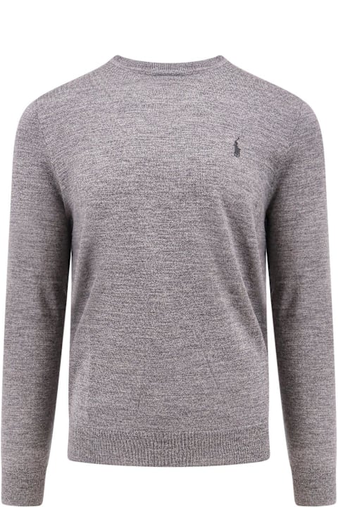 Homeware Polo Ralph Lauren Logo Embroidered Crewneck Jumper