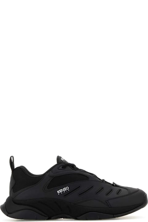 Kenzo for Men Kenzo Black Fabric And Synthetic Leather Kenzo X-trainer Sneakers