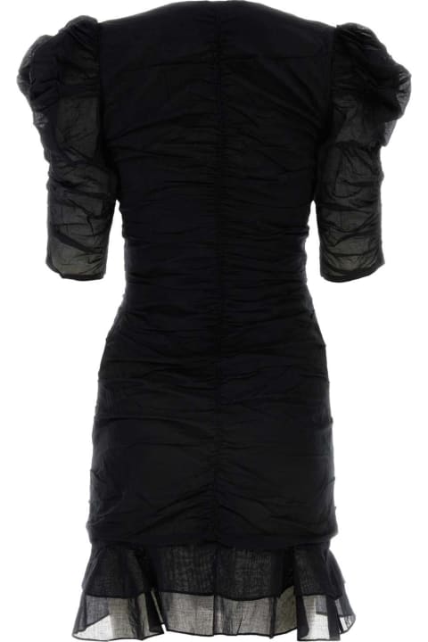Marant Étoile Dresses for Women Marant Étoile Black Cotton Sireny Mini Dress