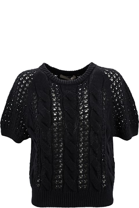 D.Exterior Clothing for Women D.Exterior Round-neck Woven Top