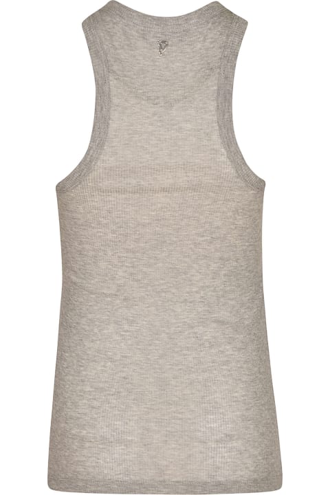 Dondup Topwear for Women Dondup Cotton Fitted Tank Top