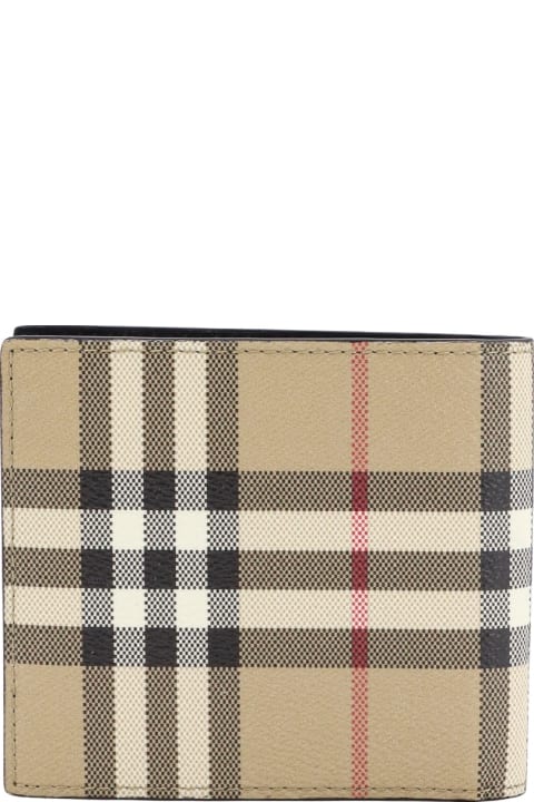 Accessories Sale for Men Burberry Check Wallet