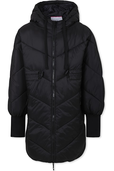 Homeware Pinko Black Down Jacket For Girl