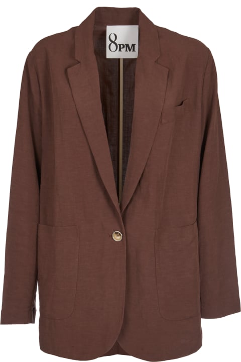8PM Coats & Jackets for Women 8PM Single-button Blazer