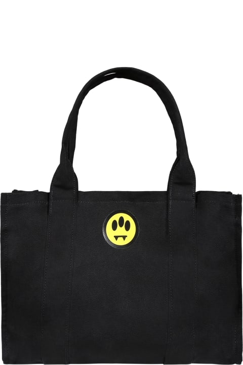 Accessories & Gifts for Girls Barrow Black Bag For Girl With Logo And Smiley