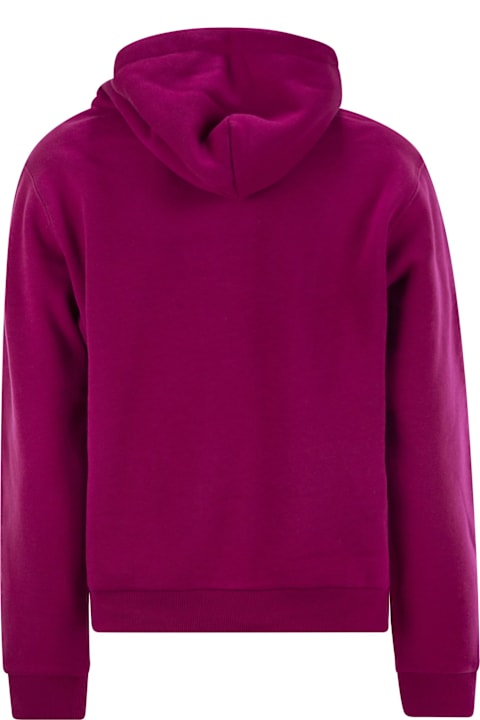 أدوات منزلية Polo Ralph Lauren Logo Embroidered Zipped Hoodie Polo Ralph Lauren