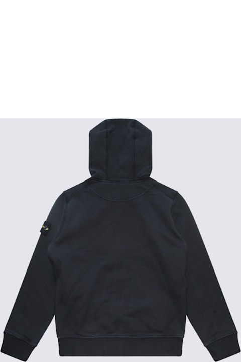 Homeware Stone Island Black Cotton Sweatshirt