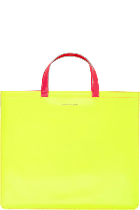 Bags for Women Comme des Garçons Wallet Super Fluo Tote Bag