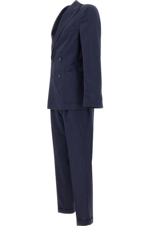 メンズ Hugo Bossのスーツ Hugo Boss "c-hanry" Fresh Wool Two-piece Suit