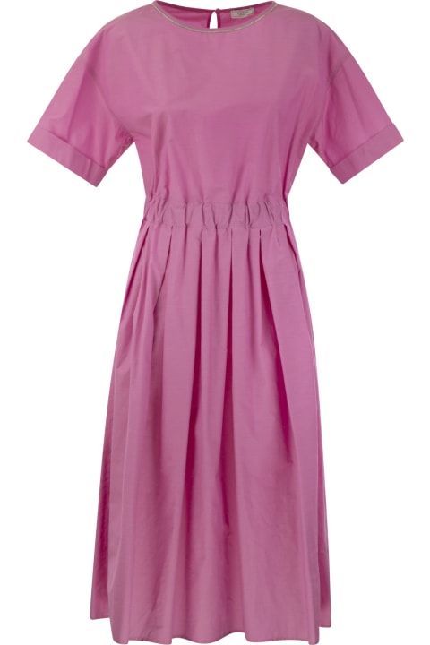 Peserico Dresses for Women Peserico Cotton-blend Dress With Light Stitch