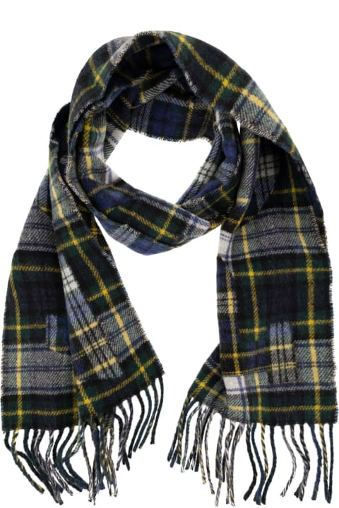 Scarves for Men Polo Ralph Lauren Wool Blend Check Scarf