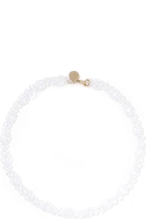 Simone Rocha Jewelry for Women Simone Rocha Crystal Daisy Chain Necklace
