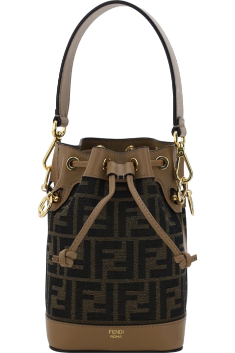 Fendi Totes for Women Fendi Mon Tresor Mini Bucket Bag