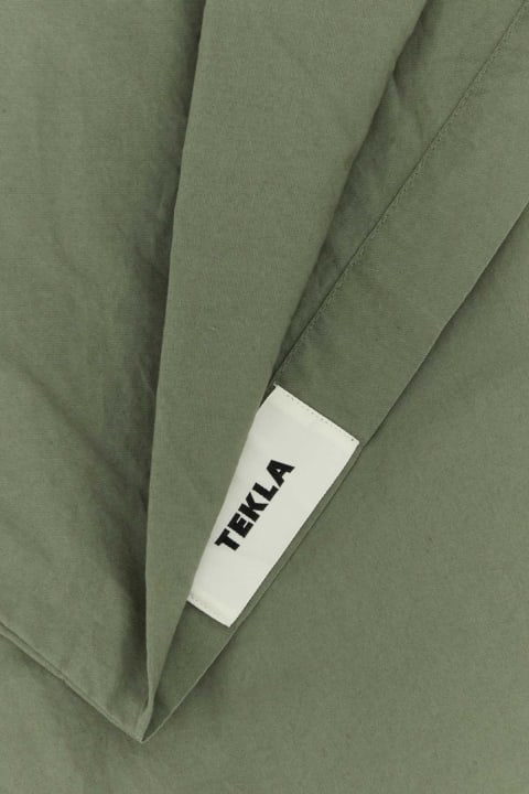 Tekla Home Décor Tekla Olive Green Cotton Pillow Sham