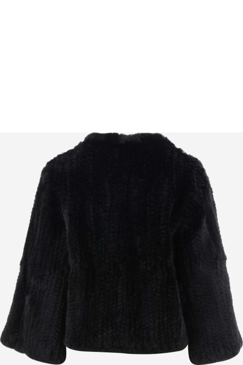 Yves Salomon Clothing for Women Yves Salomon Rabbit Fur Jacket