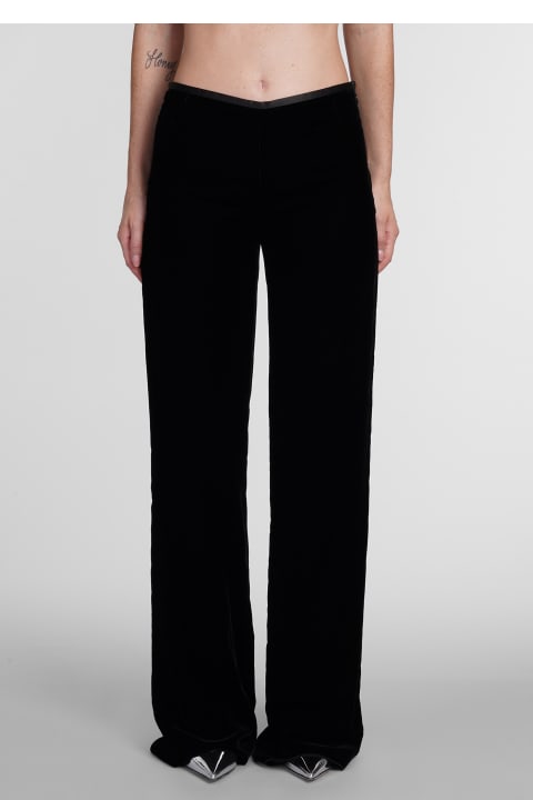 Fashion for Women Emporio Armani Pants In Black Viscose