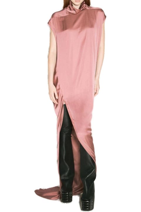 Rick Owens Dresses for Women Rick Owens Edfu High-neck Dress