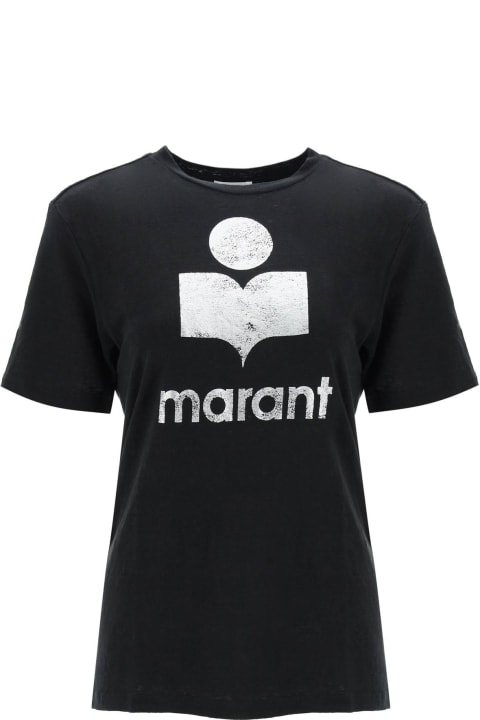 Marant Étoile for Women Marant Étoile Logo Printed Crewneck T-shirt