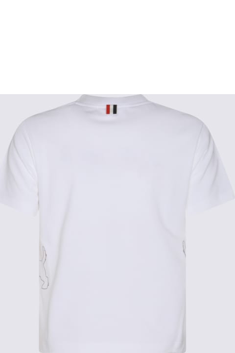 Thom Browne for Women Thom Browne White Cotton T-shirt