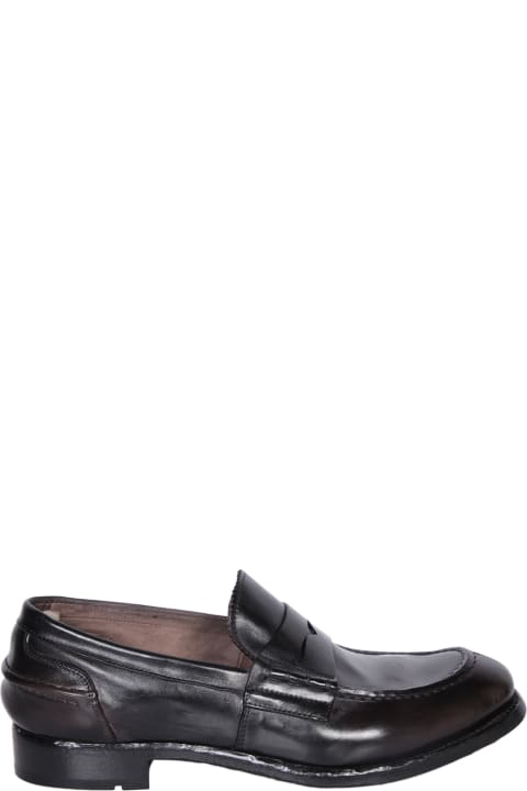 Officine Creative Shoes for Men Officine Creative Balance 017 Brown Loafer