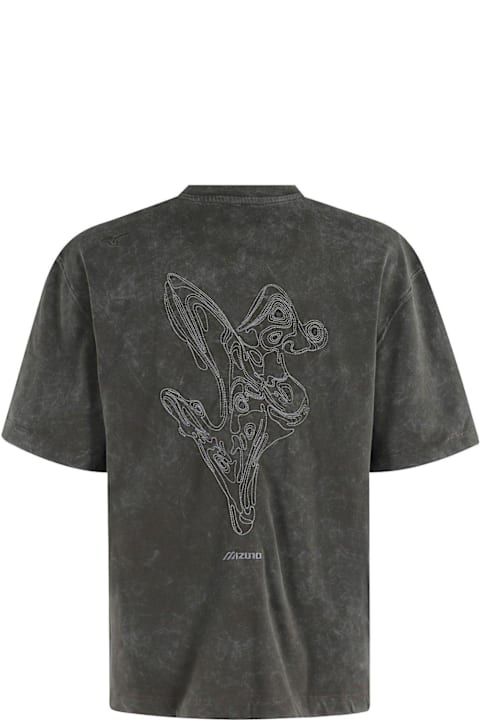 Mizuno for Women Mizuno Logo Patch Crewneck T-shirt