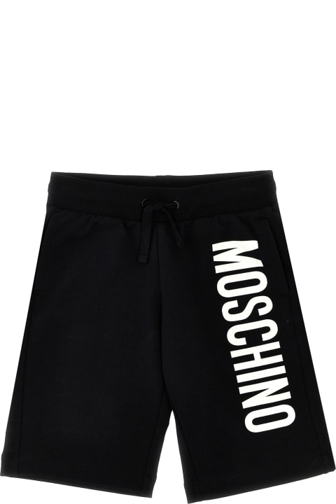 Bottoms for Boys Moschino Logo Print Shorts