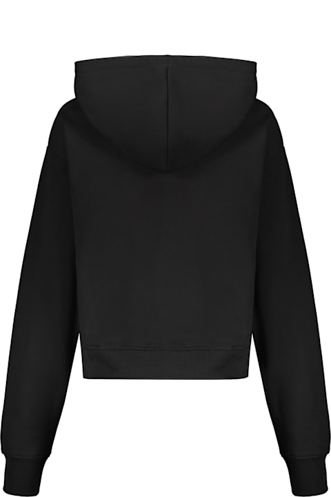 Balmain Black Hoodie With Logo