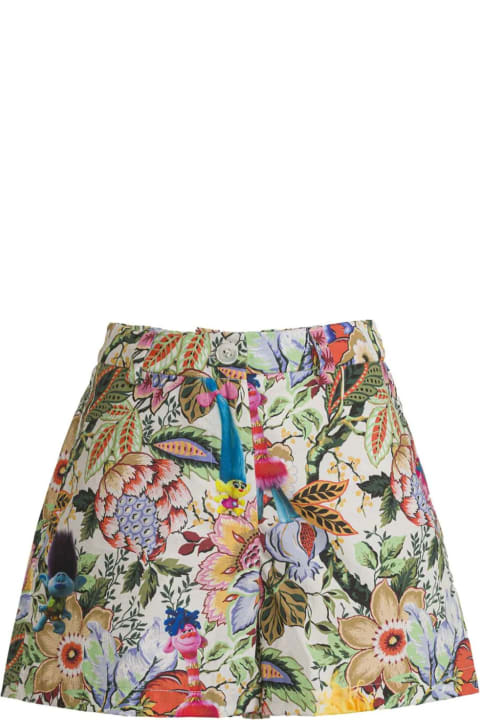 Etro Bottoms for Girls Etro Multicolor Cotton Shorts