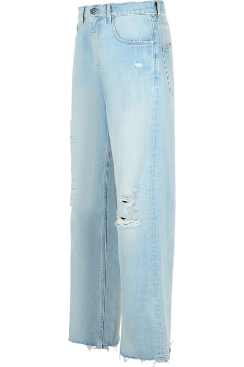 Golden Goose for Men Golden Goose Light Blue Denim Jeans